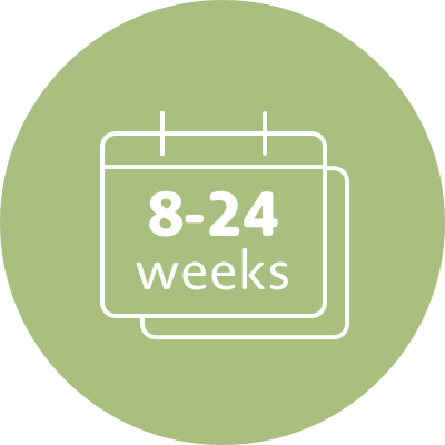 Duration of today’s hep C treatments are 8-24 weeks.
